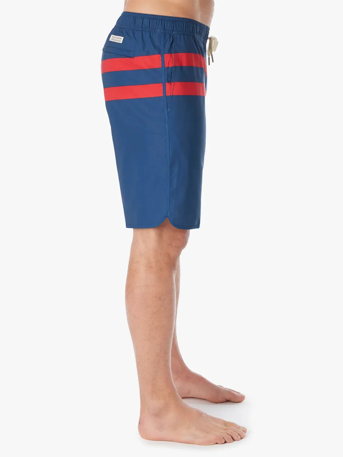 Anchor Short | Red Stripe