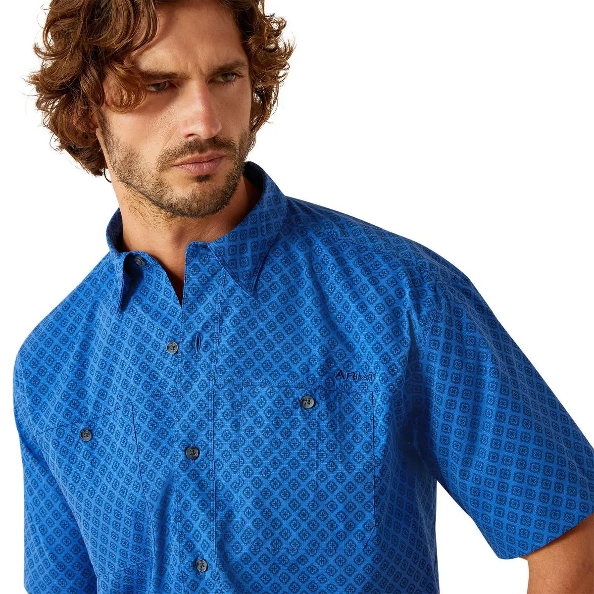 Ariat Men's 360 Airflow Short Sleeve Classic Fit shirt