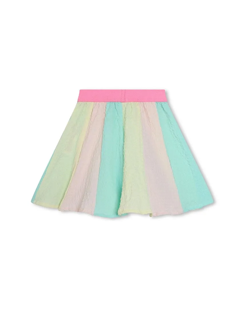 Billieblush Striped Seersucker Skirt