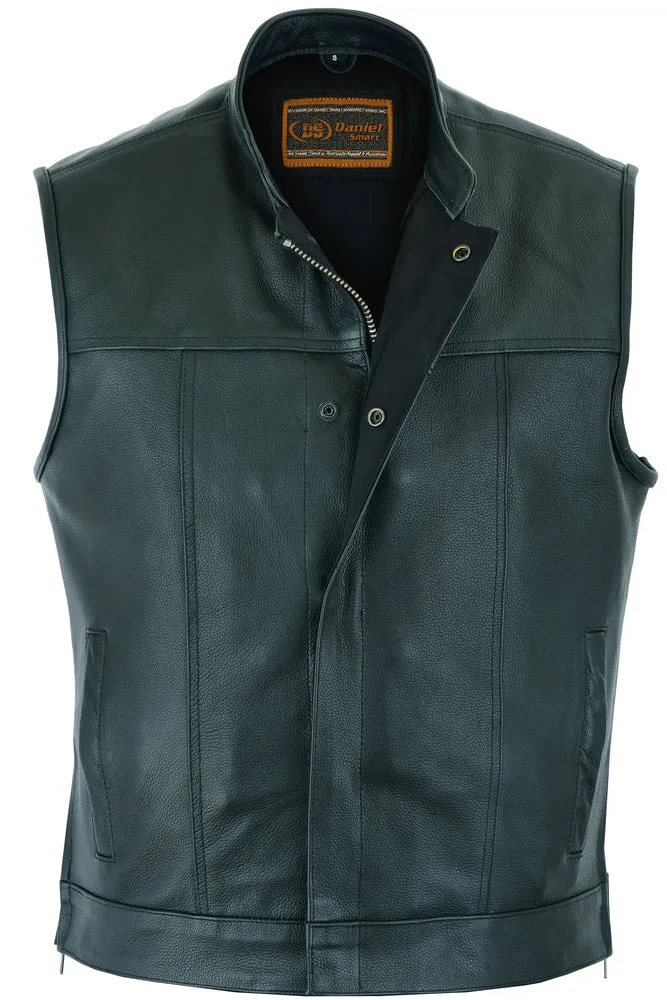 Cross Ride Men's Motorcycle Vest - Black