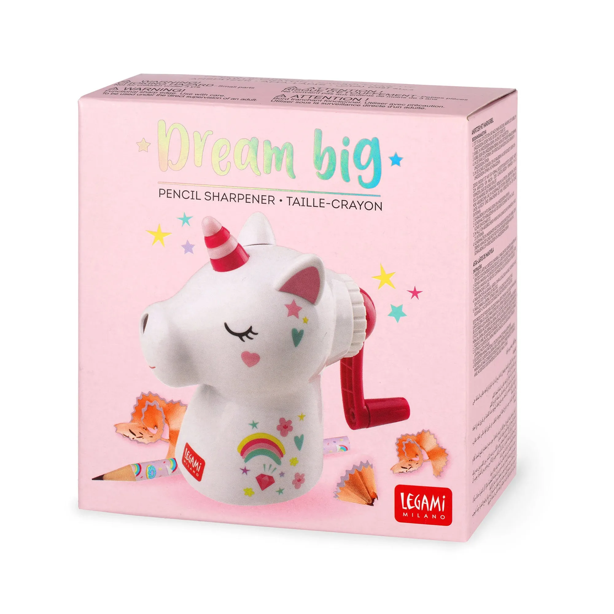 Dream Big Unicorn Pencil Sharpener