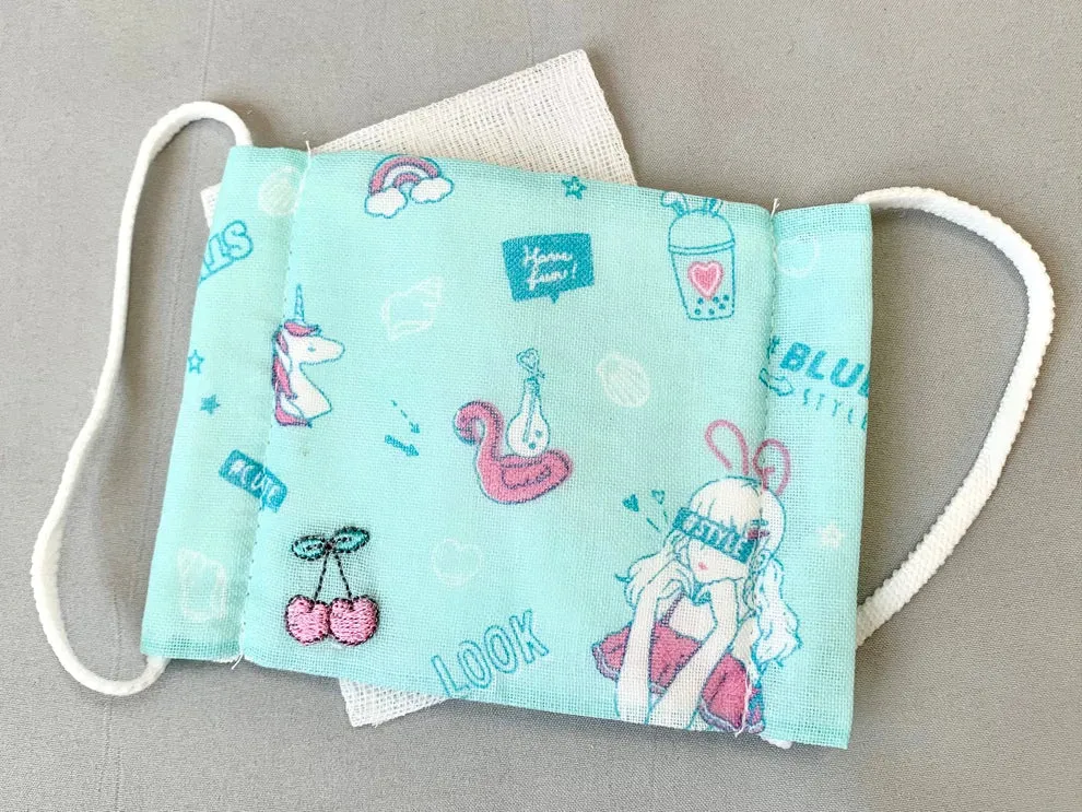 Free Crux Kawaii Cherry Kid's Cloth Face Mask
