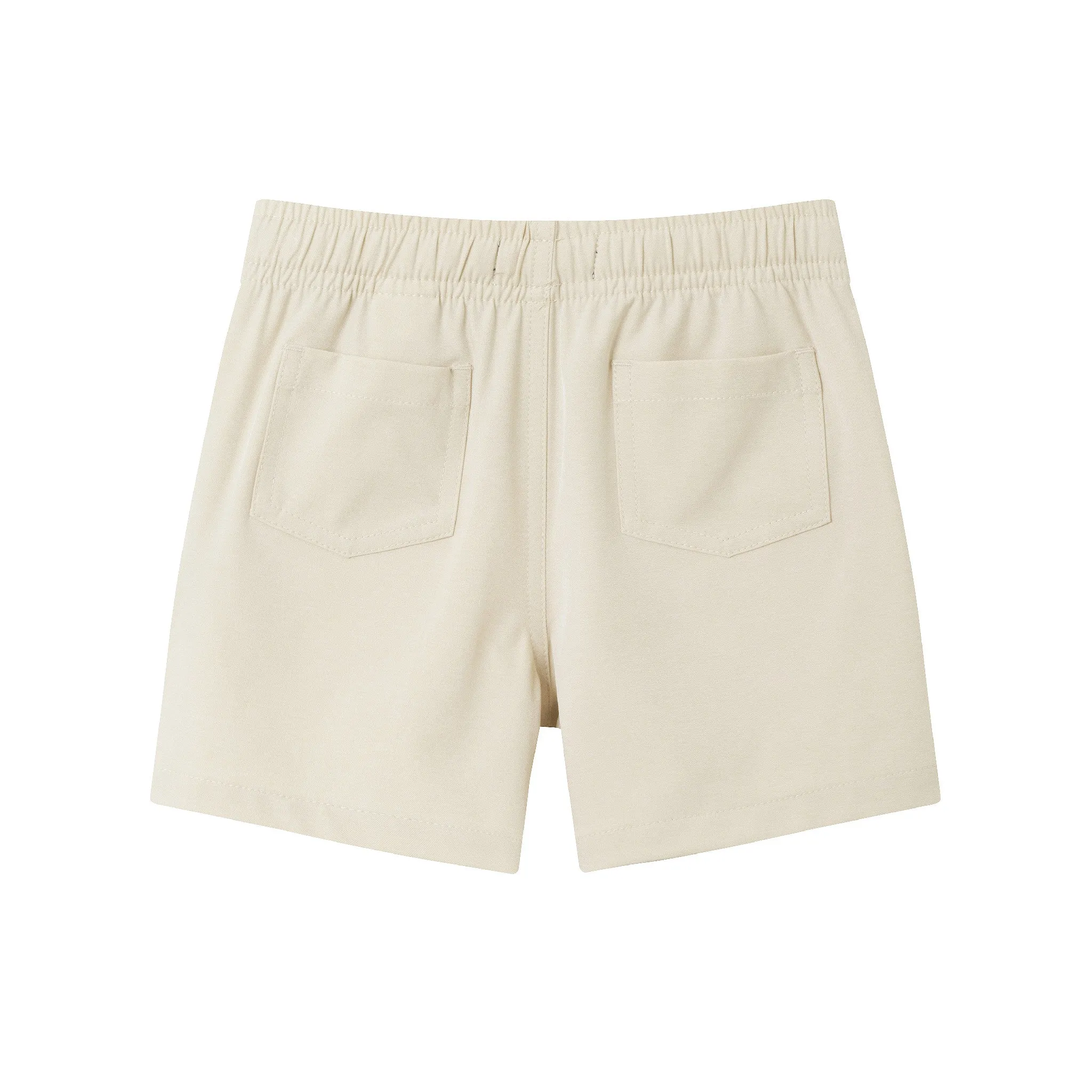 Kids (2-8) Seersucker Short Sleeve Buttondown Set | Navy Limes
