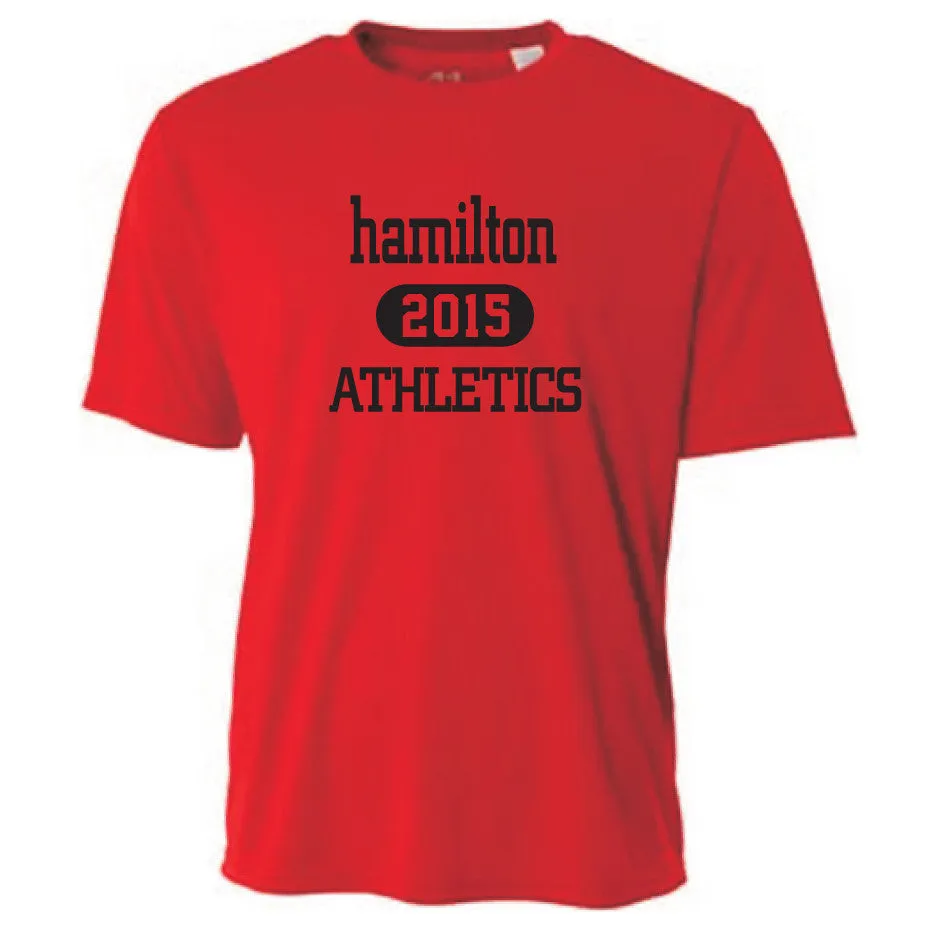 MOISTURE WICKING T-SHIRT / RED