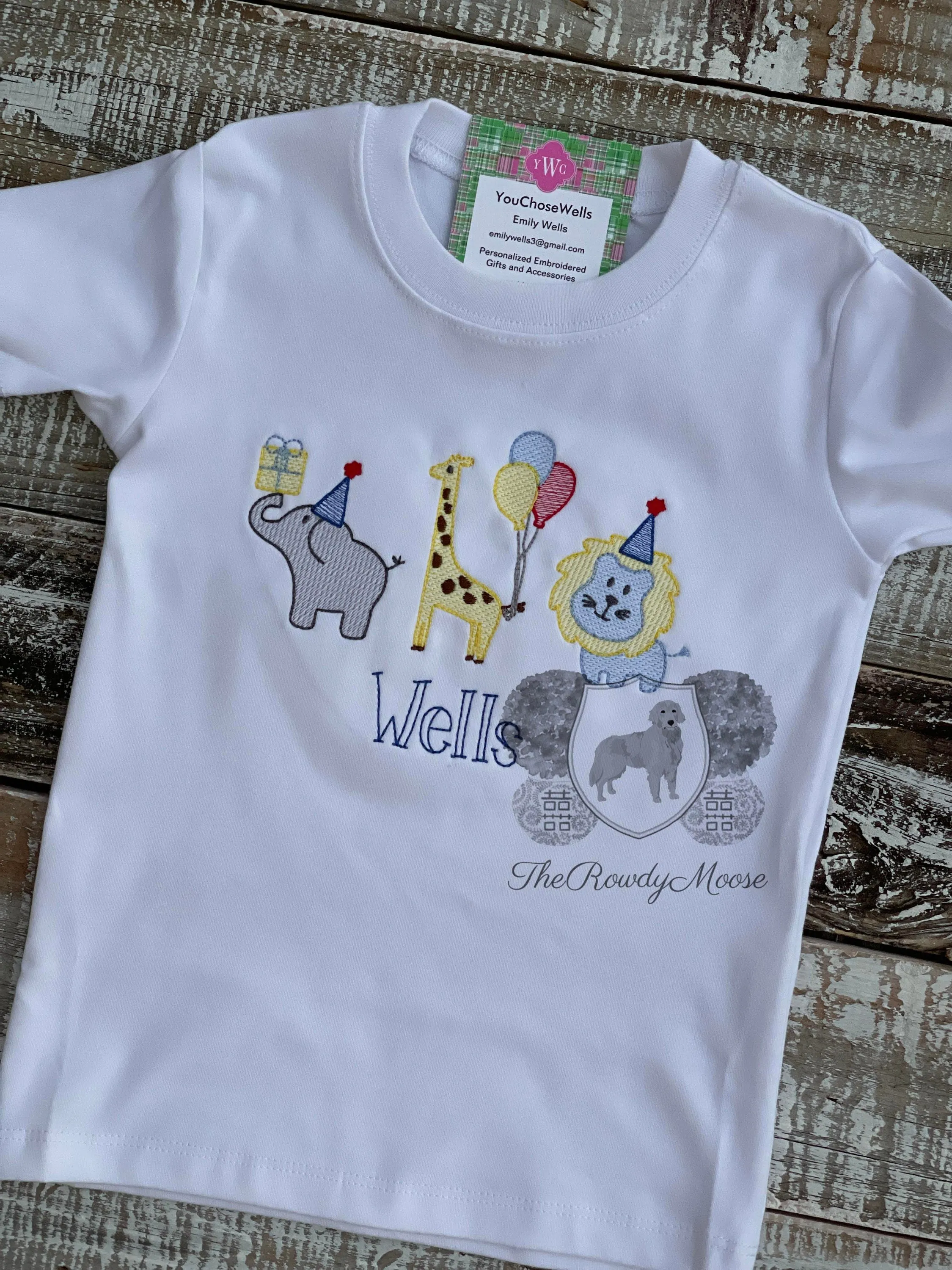 Personalized Boy Birthday Outfit, Custom Birthday Shirt and Short Set, Birthday Safari Zoo Shirt, Baby Boy, Red, Blue Gingham Short Set