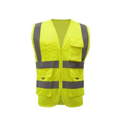Reflective Vest High Quality High Visibility Working Clothes Motorcycle Cycling Running Sport Outdoor Reflective Safety Clothing