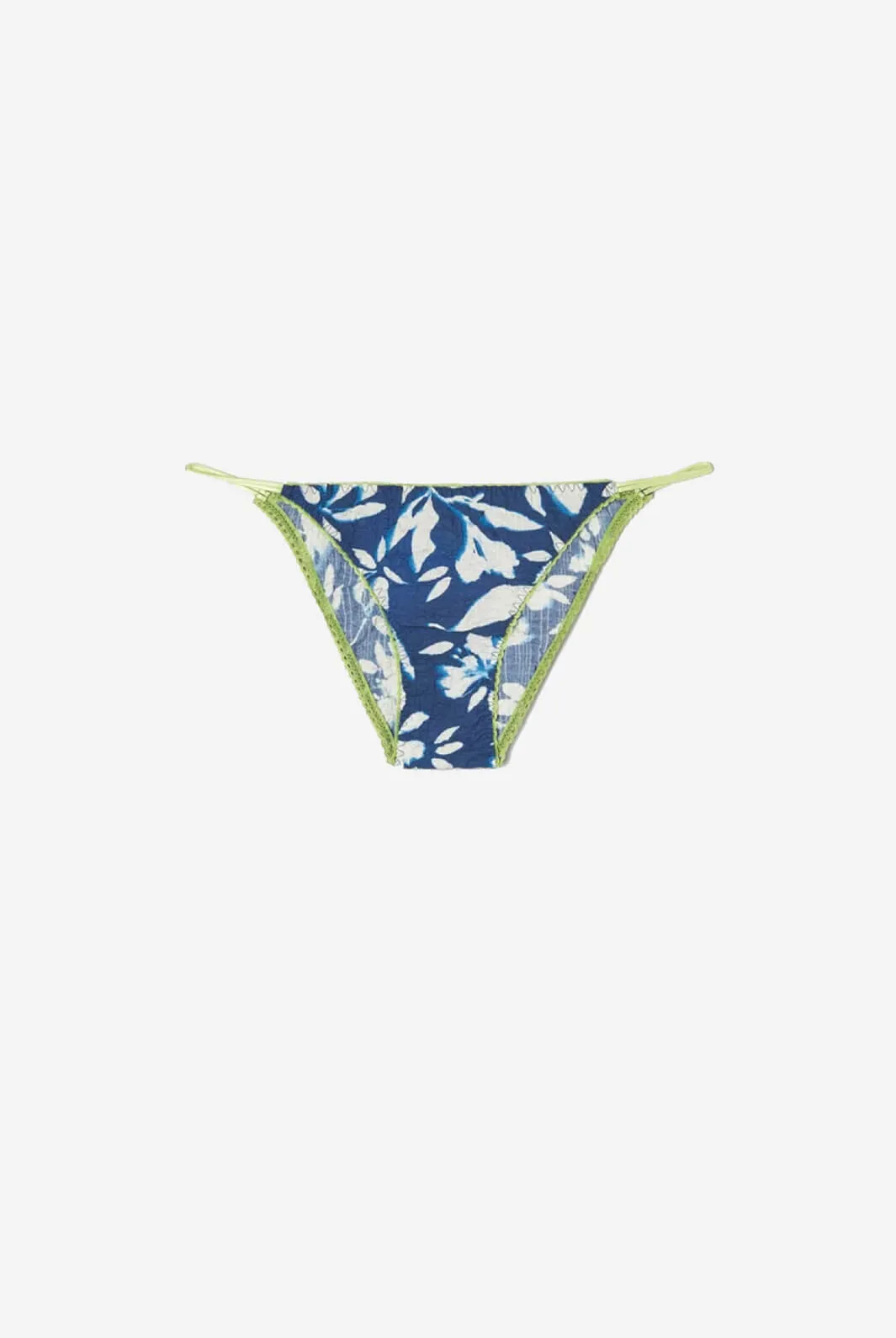 RIVERSIDE KNICKERS IN PRINTED COTTON SEERSUCKER