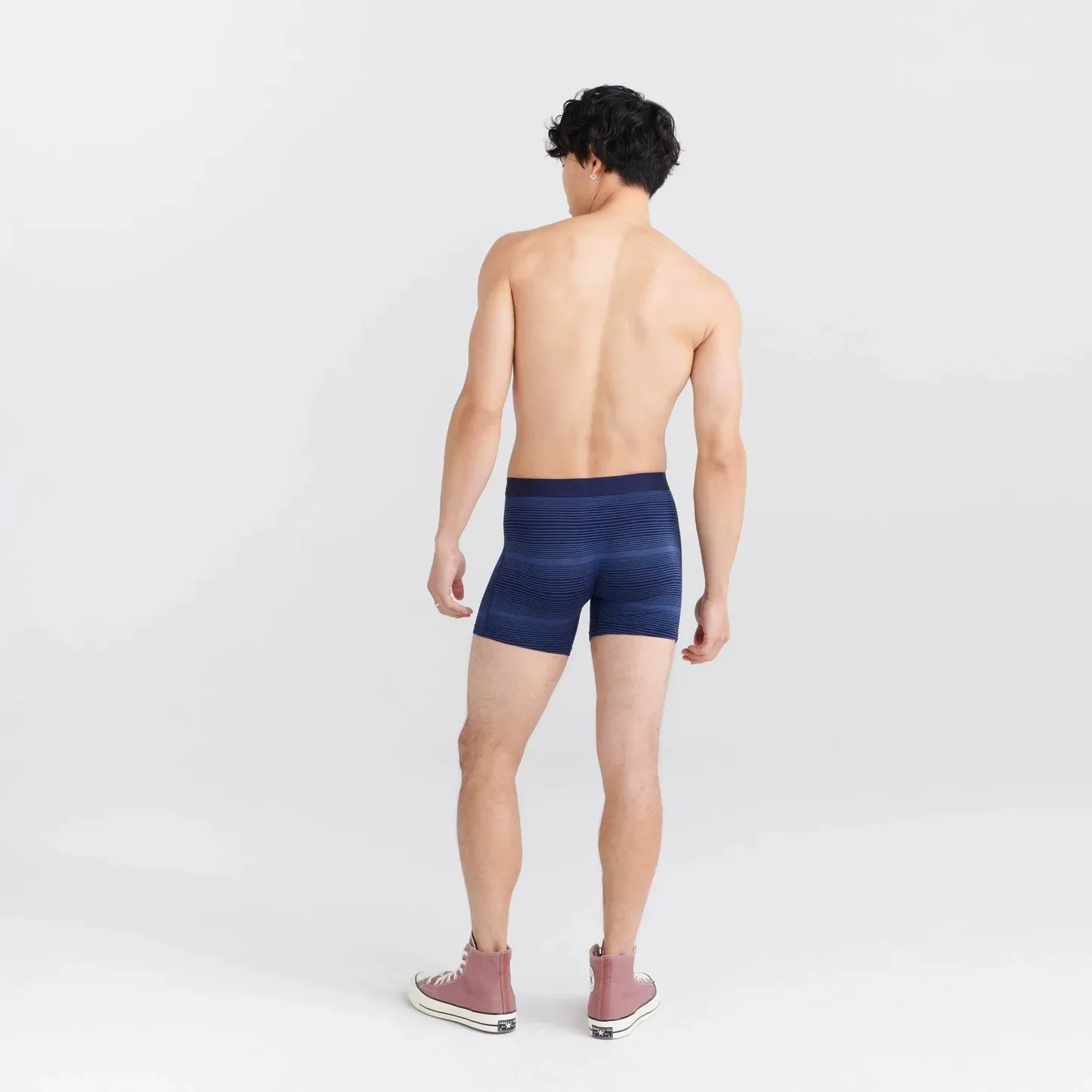 SAXX Vibe Super Soft Boxer Brief - Variegated Stripe Maritime - SXBM35 VSM