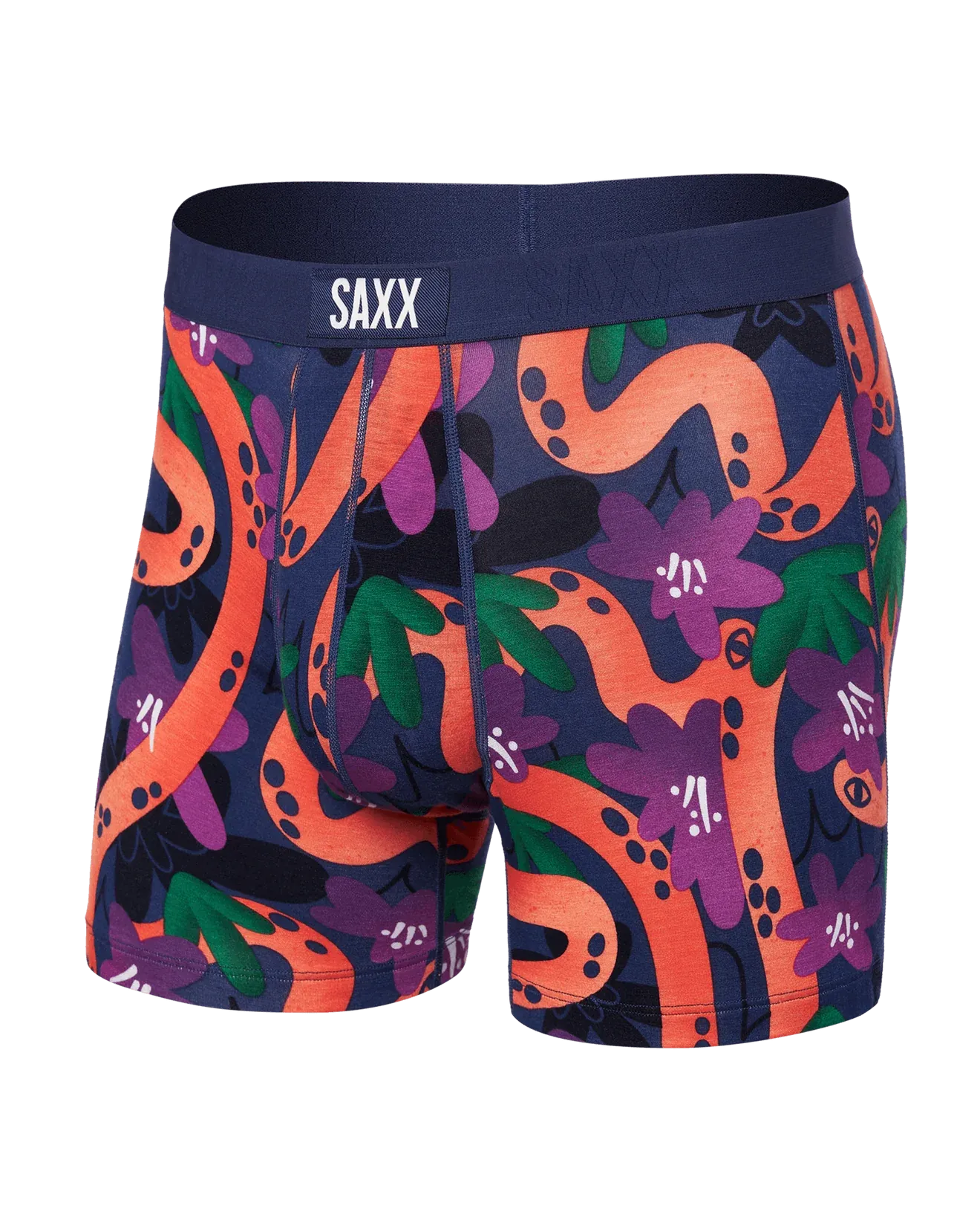 SAXX Vibe Super Soft Boxer Brief - Year of The Snake - Blue - SXBM35-YOS
