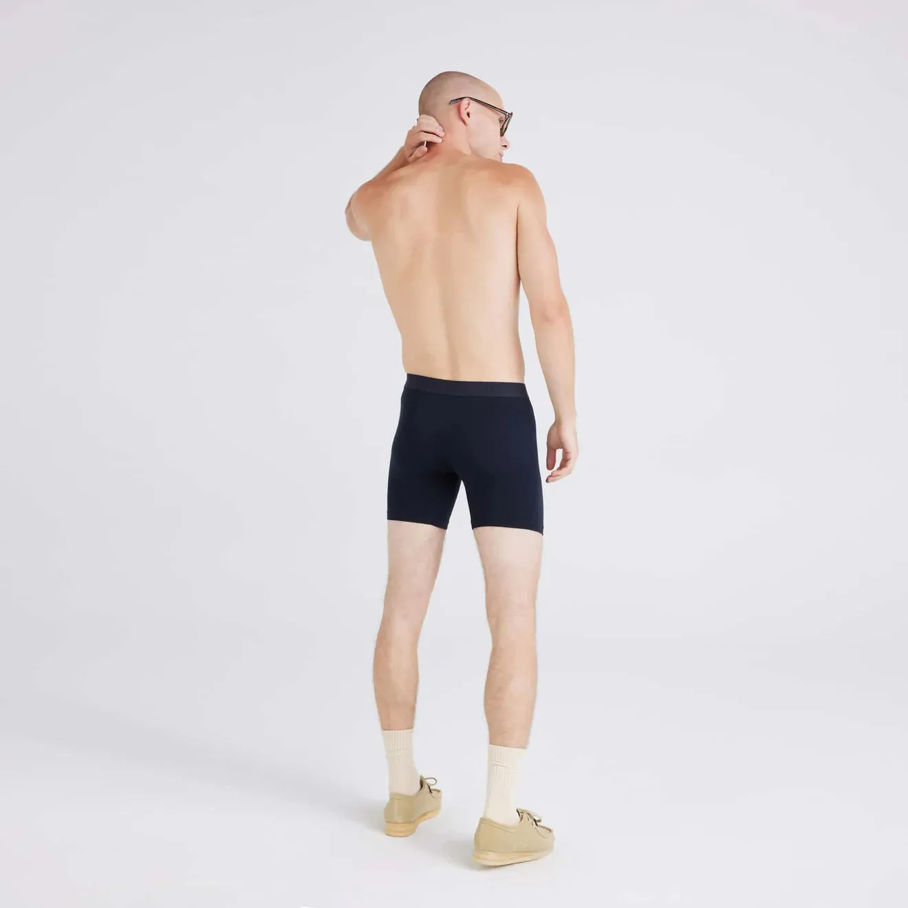 SAXX Vibe Xtra Boxer Brief Fly - Black - SXVX24F - BLK