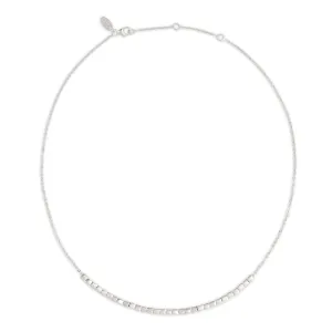 Silver Cube Necklace