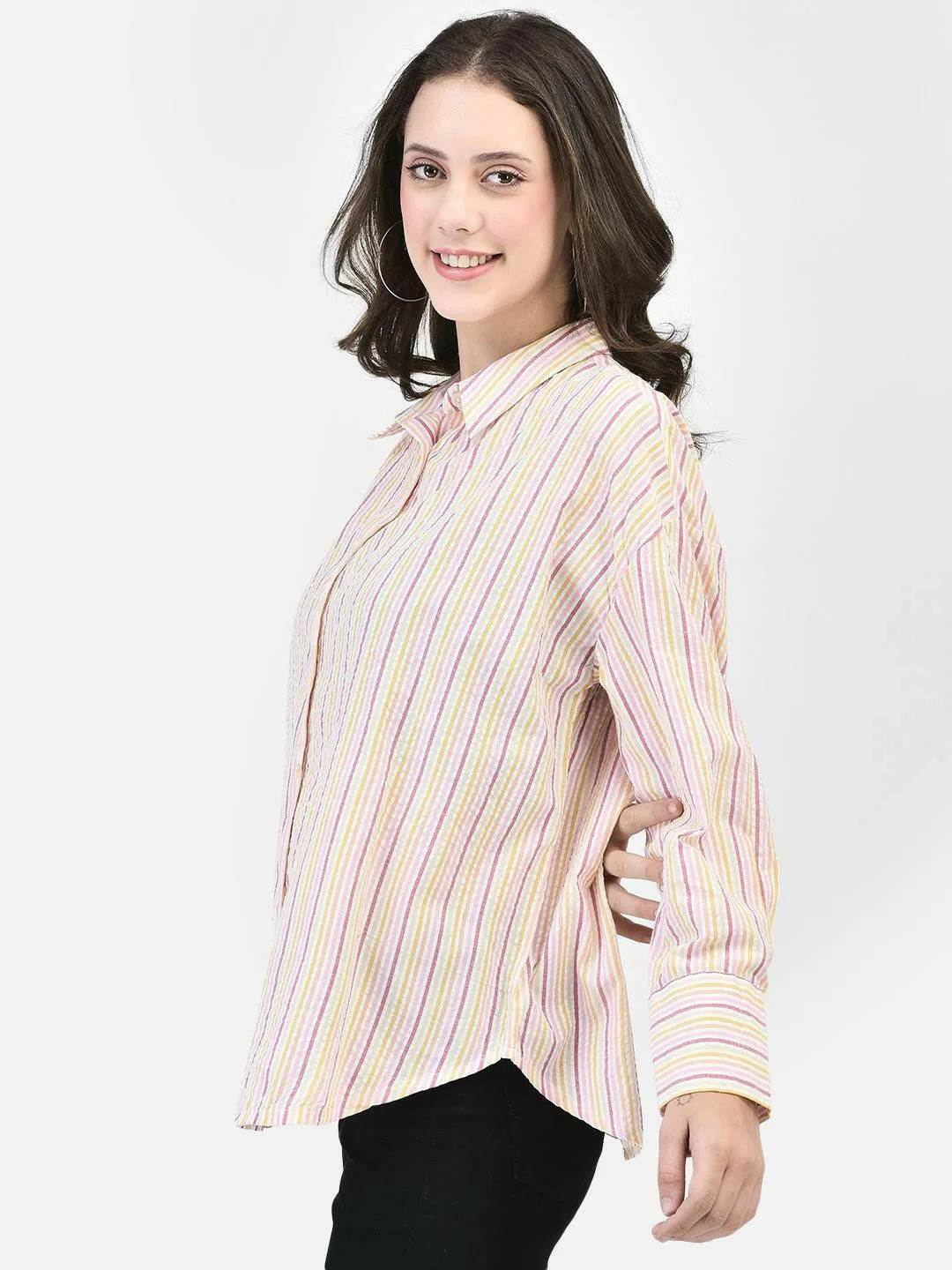 SWEET CANDY SEERSUCKER SHIRT