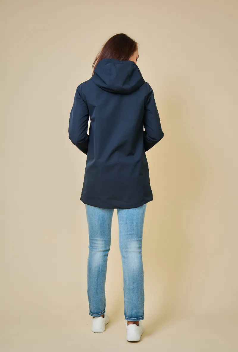 TOM - Gabardine mi-longue imperméable et réversible